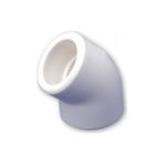Mey İthalat Pvc Boru Dirsek 45 Derece PPRC 32 mm 10 Adet