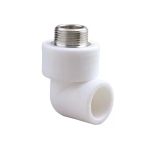 Mey İthalat Pvc Boru PPRC Dış Dişli Dirsek 25x3/4'' 10 Adet