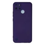 Mey İthalat® Realme C25y Kılıf Nano Içi Kadife Silikon - Mor