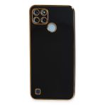 Mey İthalat® Realme C25y Kılıf Volet Silikon - Siyah