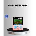 Mey Ithalat® Retro Oyun Konsolu – 3.5 Inç Ekran, 666 Klasik Oyun, Tv Bağlantılı