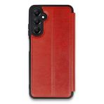 Mey İthalat® Samsung Galaxy A15 4G Kılıf Flip Cover - Kırmızı
