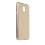 Mey İthalat® Samsung Galaxy J4 Kılıf First Silikon - Gold