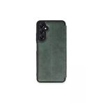 Mey İthalat® Samsung Galaxy S24 Fe Kılıf Flip Cover - Koyu Yeşil