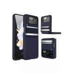 Mey İthalat® Samsung Galaxy Z Flip 4 Kılıf Belt Flip Kapak - Lacivert