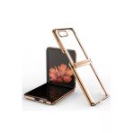 Mey İthalat® Samsung Galaxy Z Flip 4 Kılıf Fold Element Kapak - Gold