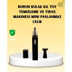 Mey İthalat® Şarjlı Burun Ve Kulak Kılı Temizleme Cihazı