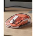 Mey Ithalat® Şeffaf Kablosuz Mouse Bluetooth Bağlantılı Sessiz Tıklama - Renkli