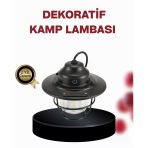 Mey İthalat® Su Geçirmez Taşınabilir Çadır Gece Lambası