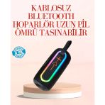 Mey İthalat® Taşınabilir Bluetooth Hoparlör Kırmızı Ip67 Su Geçirmez