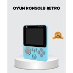 Mey İthalat® Taşınabilir Oyun Konsolu – 3.5 İnç Lcd, 666 Klasik Oyun, Tv Destekli