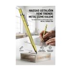 Mey Ithalat® Tungsten Karbür Uçlu Profesyonel Metal Çizici Kalem Metal Çizme Kalemi 723029 - Renkli