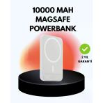 Mey İthalat® Ultra İnce Manyetik Powerbank – Hızlı Şarj, Güçlü Tutuş, 10000 mAh Kapasite