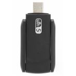 Mey İthalat® Wifi Adaptörü Bt5.0 Wifi 2'Si Bir Arada Çift Bantlı Çift Anten