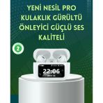 Mey İthalat® Yüksek Bass Ve Güçlü Ses Özellikli Akıllı Bluetooth Kulaklık Dokunmatik Kontrol