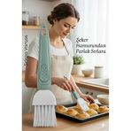 Mey İthalat® Yumurta Fırçası 18 Cm Mutfak Yağlama Sos Sürme Fırçası Pasta Hamur Fırçası 722285