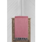 MEYN COLLECTİON Kilim Bez Peştemal PEMBE 95 x 180