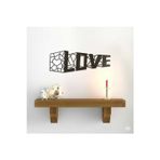 Meynt Duvar Dekor-Love Yazısı Üçboyutlu (30X50Cm) 3Mm Mdf