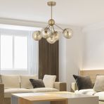 Meyo 5Li Eskitme Bal Camlı Modern Genç Odası Yatak Odası Salon Avize eskitme