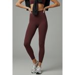 meyou bags Kadın Bordo Yüksek Bel Push Up Toparlayıcı Günlük ve Spor Tayt Soft Touch