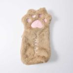 Meyra Accessories Kedi Patili Büyük Boy Peluş Yumuşacık Kalemlikler Rengarenk Sevimli Hediyelik Okul Öncesi Hediye - Kahverengi