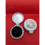 Meyra Accessories Sanrio Kawaii Hello Kitty Aynalı Tarak Kapaklı Mini Çep Ayna ve Tarak Lüx Hediyelik Ürünler - 12cm