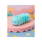 Meyra Accessories tırtıl tasarımlı yuvarlık peluş kalemlik sevimli kaliteli okul öncesi hediyelik kalemlik cüzdan