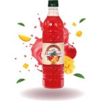 Meyslush 1 Lt x 12 Adet Mango Aromalı Buzlaş Tozu, Karlama Şurubu, Karlı Buzlu (%100 Şeker.) - 12 lt