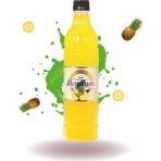 Meyslush Ananas Aromalı Buzlaş Tozu, Karlama Şurubu, Karlı Buzlu 1 Lt x 12 Adet - 12 lt