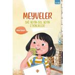 Meyveler - Sağ Beyin - Sol Beyin Etkinlikleri - Çıkartmalı - 3 - 4 Yaş