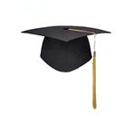 MEZUNİYET KEPİ GOLD PÜSKÜL (Siyah Gold)