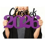 Mezuniyet partisi süslemeleri mor sınıf 2024 ahşap işareti mezuniyet fotoğraf sahne üniversite lise mezuniyet parti malzemeleri