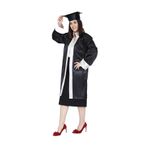 Mezuniyetshop Cübbe Kep Mezuniyet ÜNİVERSİTE Siyah Gri