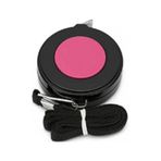 Mezura Otomatik Askılı 3 Metre Siyah-pembe