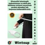 #Mezura Otomatik Teleskopik Bel Kalça Takip Fiberglas Çift Taraflı Ergonomik Vücut Ölçüm Mezurası