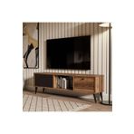Mezza 1214 Serenat 138 cm Lidya Antrasit Tv Ünitesi