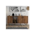 Mezza 1622 180 cm Exxen Ahşap Ayaklı Modern Konsol