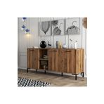 Mezza 1632 180 cm Aurora Metal Ayaklı Modern Konsol