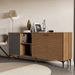 Mezza 1682 Vision Modern Konsol 180 Cm Ürgüp - Kaplan - Antrasit