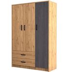 Mezza 3508 Grande Modern 3 Kapılı Gardrop