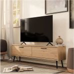 Mezza 4062 Bold 138 Cm Tv Ünitesi Sepet Meşe