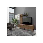 Mezza TERRA 180 CM (AHŞAP AYAKLI) TV ÜNİTESİ HAT - KAPLAN 1380