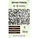 MF Botanik 4-8 Mm Ponza Taşı 5 Litre Volkanik Ponza Taşı Tarım Pomzası 5 Lt Paket