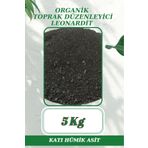 MF Botanik Leonardit Katı Hümik Asit Organik Toprak Düzenleyici 5 Kg