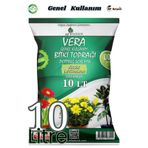 MF Botanik Veramix Özel Karışım Saksı Harcı Ithal Torf - Cocopeat Bitki Toprağı 10 Litre