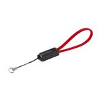 MF Product Jettpower 0047 20 cm Kırmızı Metal Başlıklı Örgülü 3A Micro Usb Hızlı Şarj Kablosu