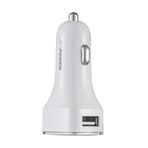 MF Product Jettpower 0362 Beyaz Işıklı Çift Usb 5V 2A Araç Şarjı