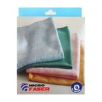 MF SuperClean Mikrofiber Temizlik Bez Seti (Cam + Genel Temizlik + Havlu Temizlik Bezi) 40x40 cm - 3 ADET