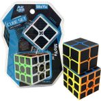MF9323 Moyu 3x3 2x2 Fiber Karbon Küp Set - Renkli