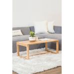 MFG AHŞAP Modern Orta Sehpa Masif Çam 80x40
